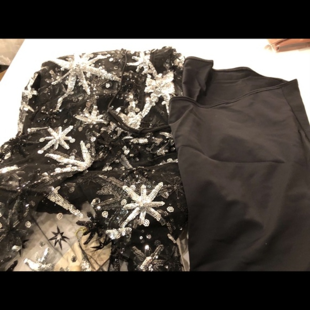 NWOT For Love and Lemons Stardust Mini Dress - Picture 3 of 5